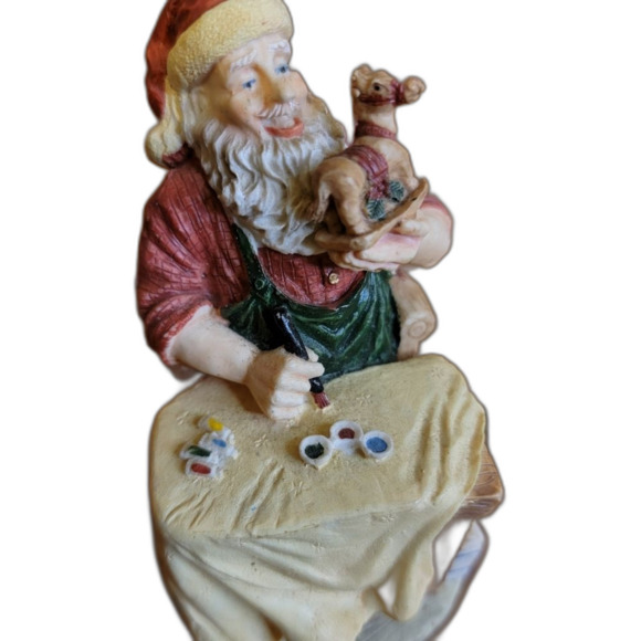 Brinns Handcrafted Collectible Santa clause figurine from 1992 - Picture 9 of 15